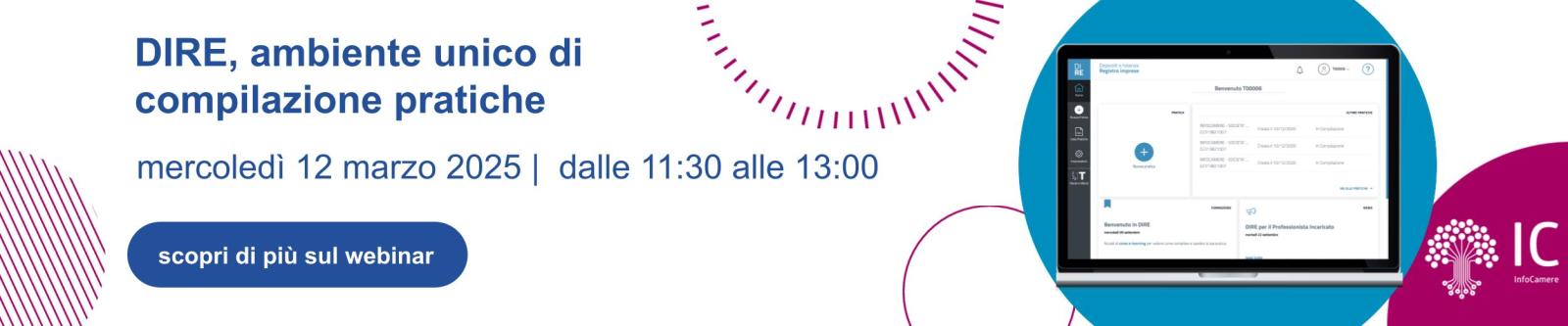 Banner webinar DIRE 12 marzo